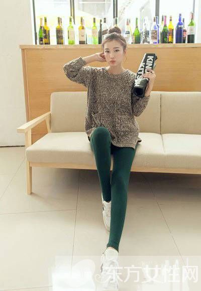 5款健美褲穿搭法 健美褲也能穿出時尚范