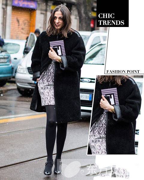 純色羊毛大衣時尚搭配技巧 款款都是明星范兒