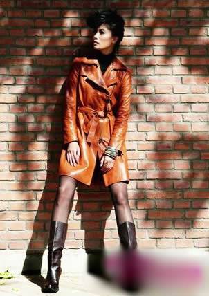 桔色風衣搭配技巧 風衣控千萬別錯過