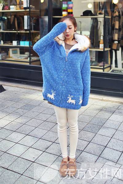 MM時尚冬裝搭配 亮色棉服美出新高度