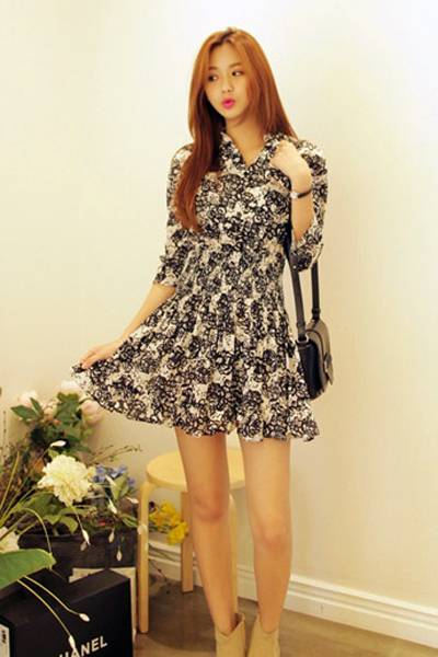 2016秋款女裝連衣裙 連衣裙居然可以這么美