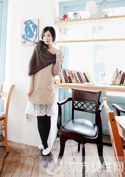 春季時(shí)尚長(zhǎng)衫搭配美裙 讓你變身萬(wàn)人迷