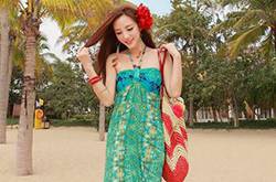 民族風(fēng)長(zhǎng)裙搭配術(shù) 讓你盡展獨(dú)特風(fēng)情