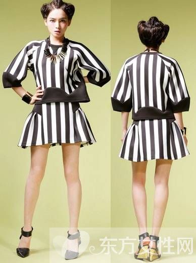 巧搭春季潮流時裝 打造摩登女孩的氣息