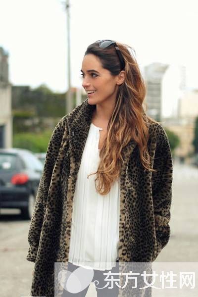 豹紋大衣時髦穿搭法 今冬就要這么潮