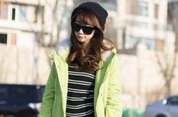 韓版棉衣外套搭配技巧 冬日里的最潮搭配