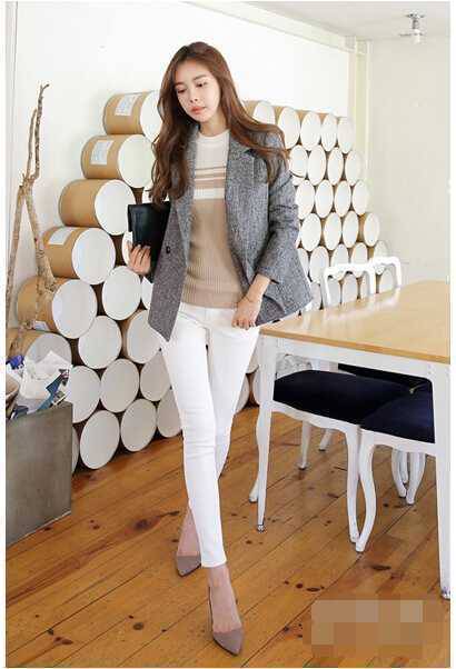 2016韓版小西裝搭配 穿出優(yōu)雅知性氣質(zhì)