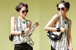 巧搭春季潮流時(shí)裝 打造摩登女孩的氣息