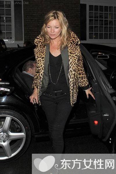 豹紋大衣時髦穿搭法 今冬就要這么潮