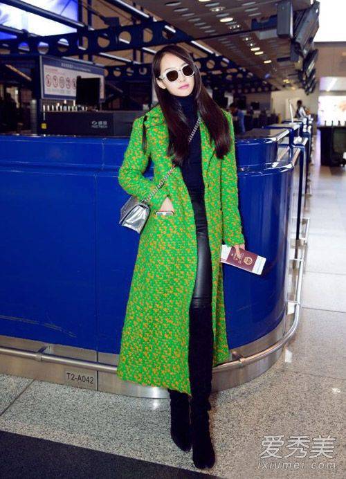 宋茜身材好又會穿 趕緊學她的早春穿衣經(jīng)