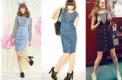 春季減齡時(shí)尚牛仔背帶裙 韓系背帶裙玩轉(zhuǎn)潮人風(fēng)范