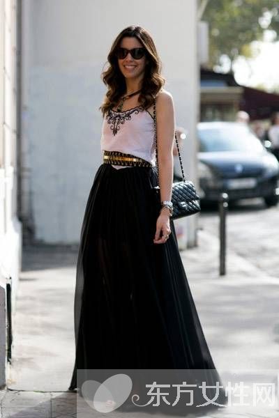 波西米亞風(fēng)長裙搭配 讓你盡顯仙女范兒