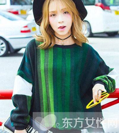 時尚韓版女裝搭配示范 這么穿非常有韓范哦