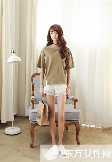 蕾絲褲搭配什么上衣 六招教你穿出清新女神范兒