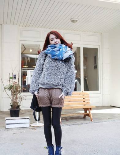 圍巾怎么系好看 5種系法讓你變身超萌妹子