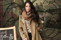 冬天裙子時尚搭配經 外套+冬裙讓你美美過冬