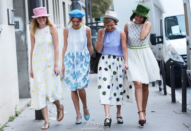 2014春夏巴黎時裝周街拍集錦