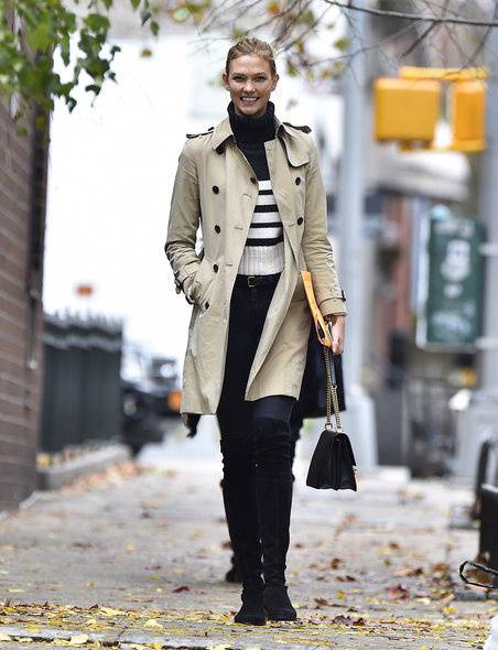 跟超模Karlie Kloss學(xué)習(xí)紐約街頭時(shí)尚指標(biāo)