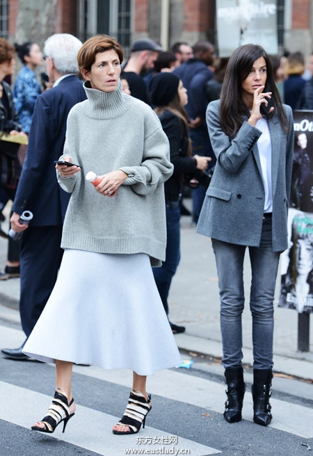 2014春夏巴黎時裝周街拍集錦