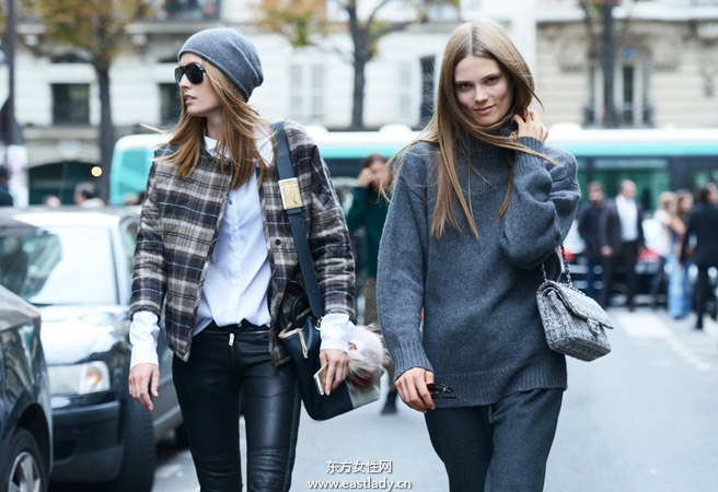 2014春夏巴黎時裝周街拍集錦