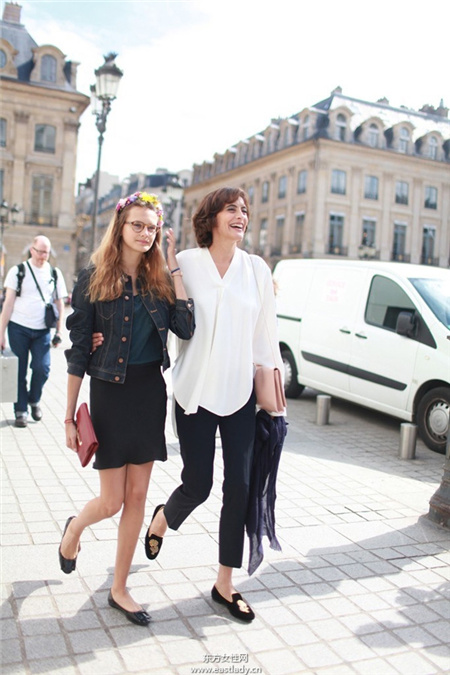 巴黎高定時(shí)裝周2014年秋冬街拍集錦