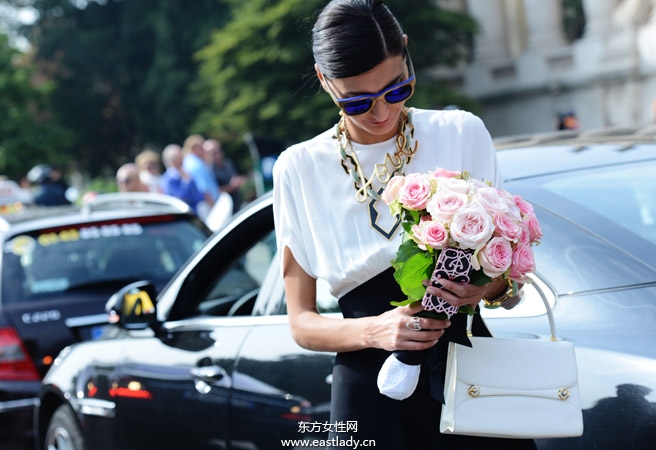 2014春夏巴黎時裝周街拍集錦