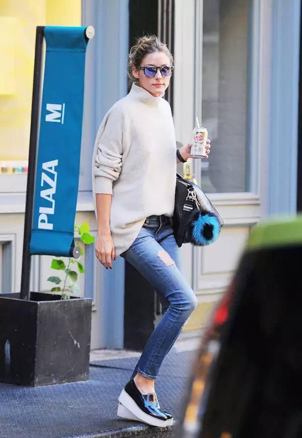 看時(shí)尚界名模街拍 教你如何穿好白色小清新