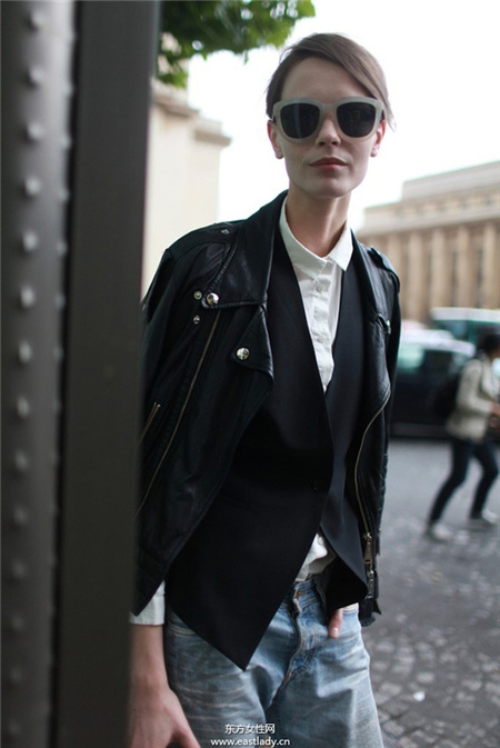 巴黎高定時(shí)裝周2014年秋冬街拍集錦