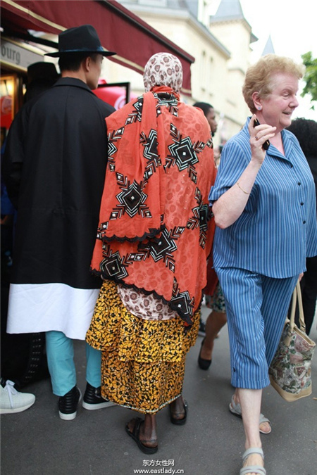 巴黎高定時(shí)裝周2014年秋冬街拍集錦