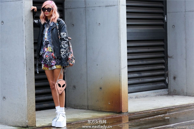 2014年澳大利亞悉尼時裝周看時尚達人街拍秀