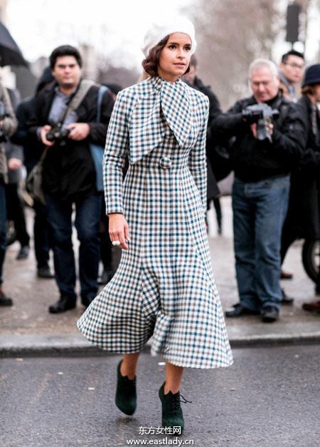 2014巴黎高定時(shí)裝周歐美達(dá)人街拍秀