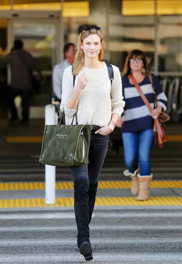 看時(shí)尚界名模街拍 教你如何穿好白色小清新