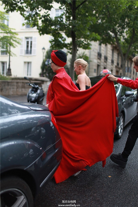 巴黎高定時(shí)裝周2014年秋冬街拍集錦