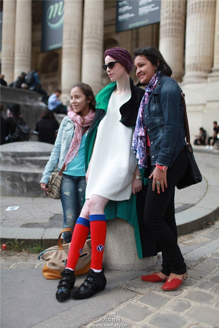 巴黎高定時裝周2014年秋冬街拍集錦