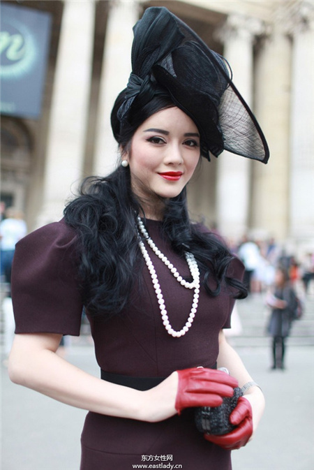 巴黎高定時裝周2014年秋冬街拍集錦