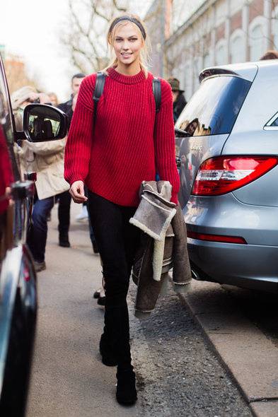 跟超模Karlie Kloss學(xué)習(xí)紐約街頭時(shí)尚指標(biāo)