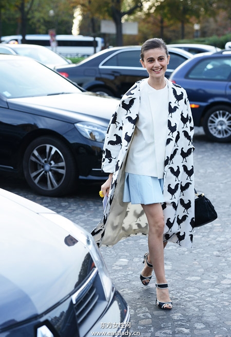 2014春夏巴黎時裝周街拍集錦