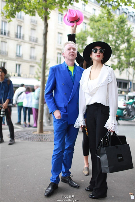 巴黎高定時(shí)裝周2014年秋冬街拍集錦