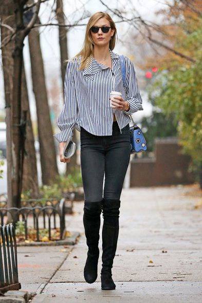 跟超模Karlie Kloss學(xué)習(xí)紐約街頭時(shí)尚指標(biāo)