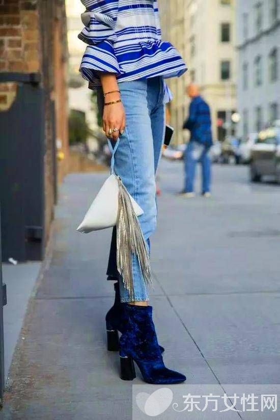 冬季粗跟短靴怎么搭 從他們身上學(xué)點(diǎn)搭配靈感