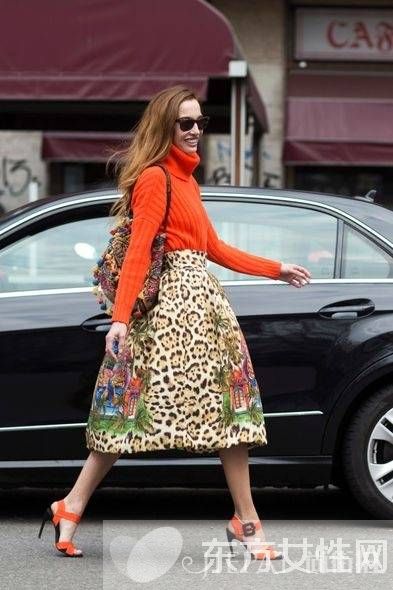 看名模潮人如何演繹豹紋時(shí)尚穿搭術(shù)
