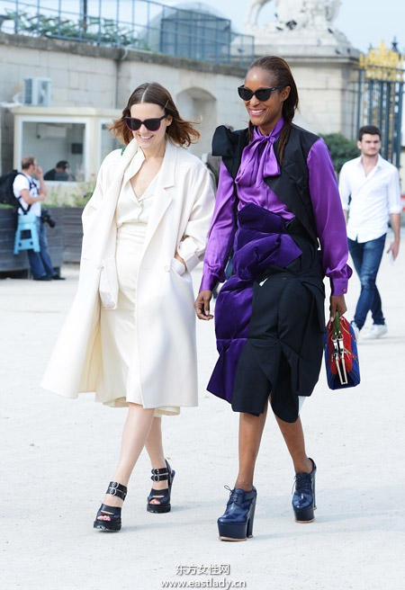 2014春夏巴黎時裝周街拍集錦