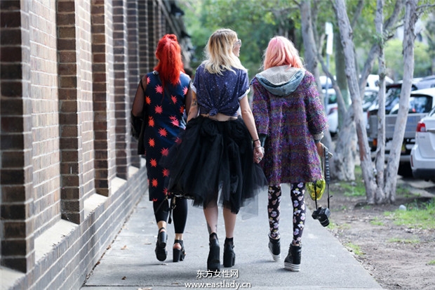 2014年澳大利亞悉尼時裝周看時尚達人街拍秀