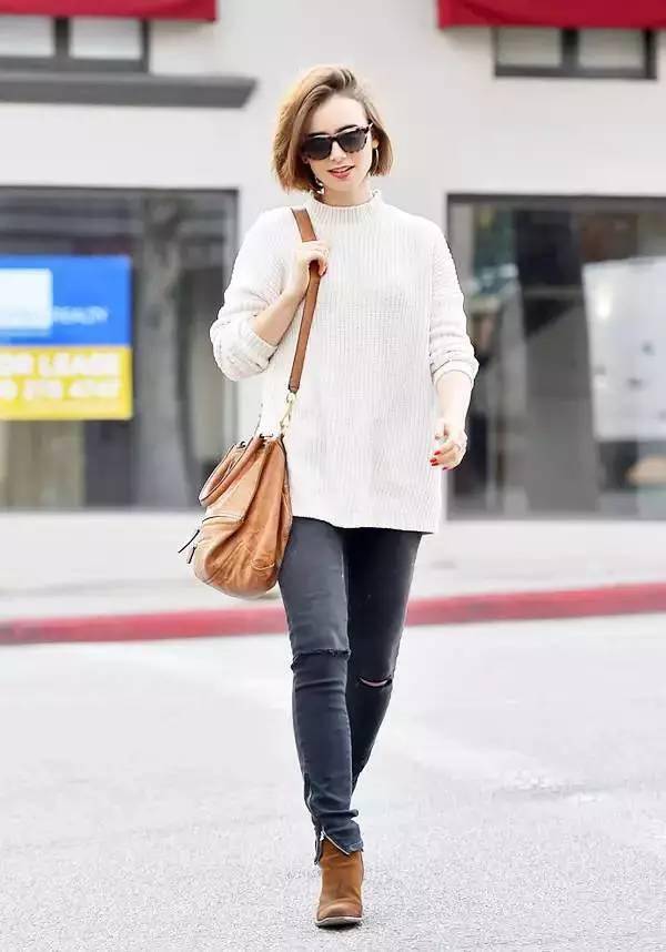 看時(shí)尚界名模街拍 教你如何穿好白色小清新