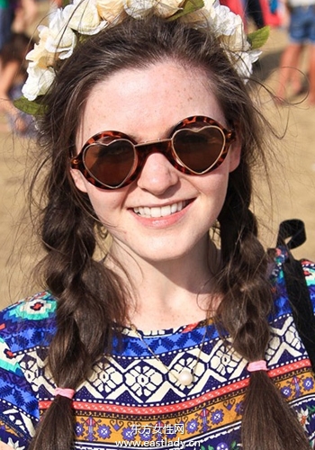 倫敦?zé)o線音樂節(jié)墨鏡出街帥氣十足