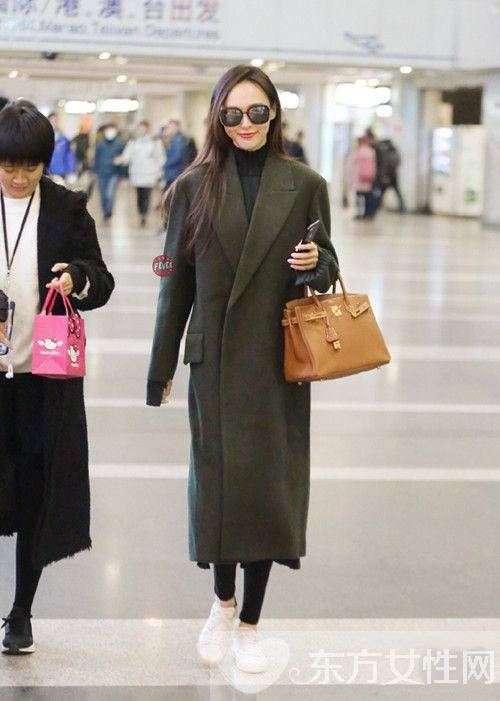 大衣怎么搭配 唐嫣用她的時尚街拍告訴你