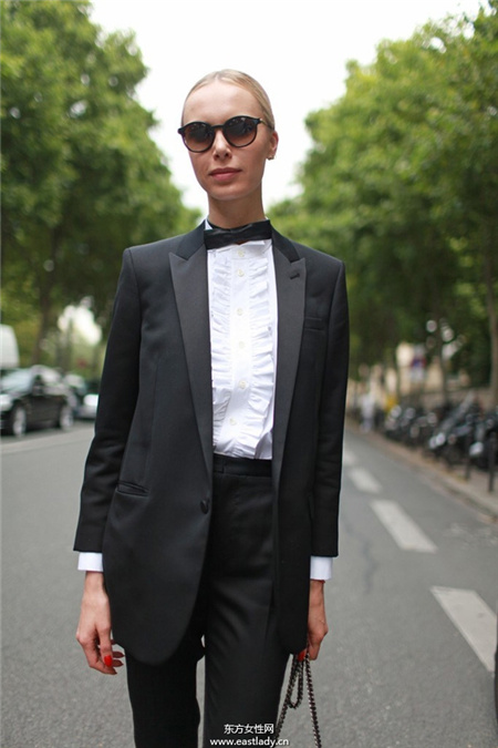 巴黎高定時(shí)裝周2014年秋冬街拍集錦