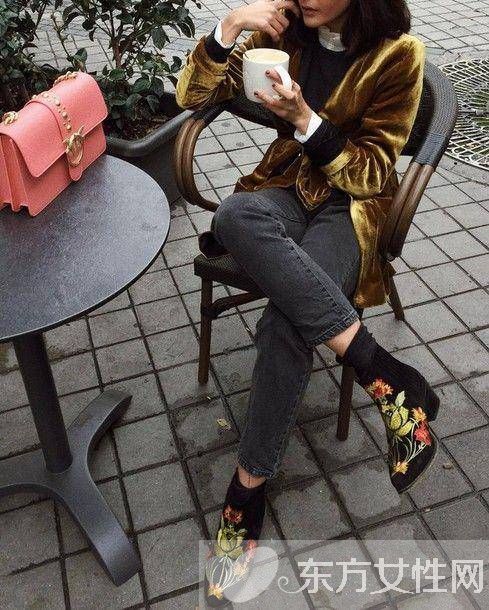 冬季粗跟短靴怎么搭 從他們身上學(xué)點(diǎn)搭配靈感