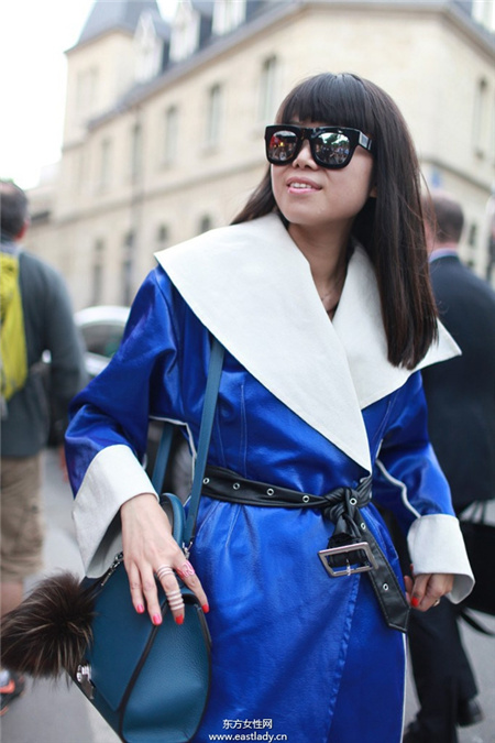 巴黎高定時(shí)裝周2014年秋冬街拍集錦