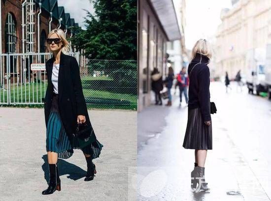 冬季粗跟短靴怎么搭 從他們身上學(xué)點(diǎn)搭配靈感